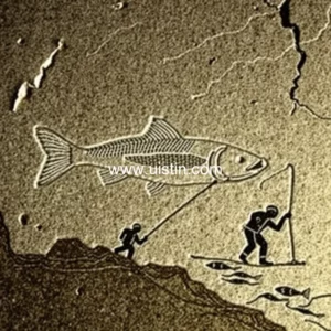 Read more about the article Oldest depictions of fishing discovered in Ice Age art : Camp site reveals 15  800  year  old engravings of fish trapping