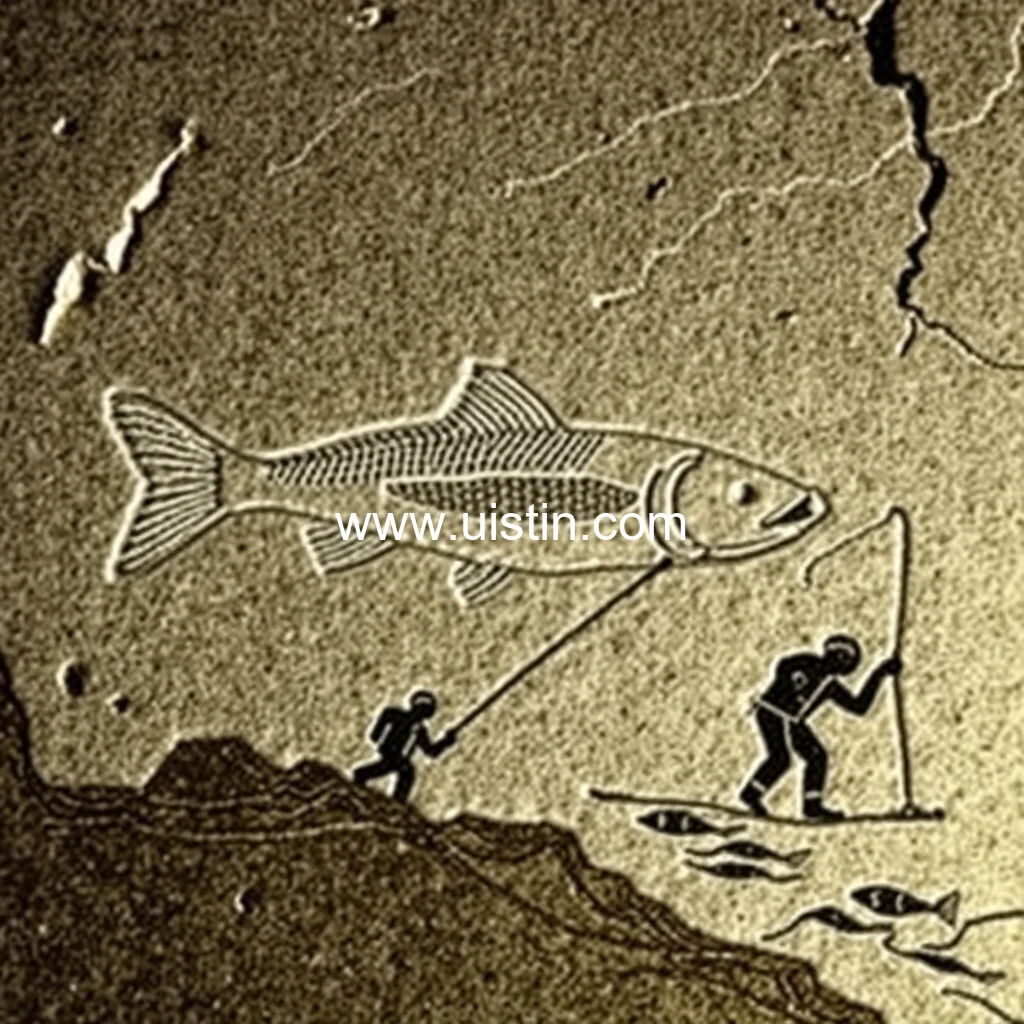 You are currently viewing Oldest depictions of fishing discovered in Ice Age art : Camp site reveals 15  800  year  old engravings of fish trapping