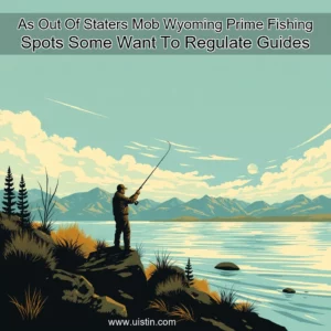 Read more about the article As Out  Of  Staters Mob Wyoming Prime Fishing Spots  Some Want To Regulate Guides