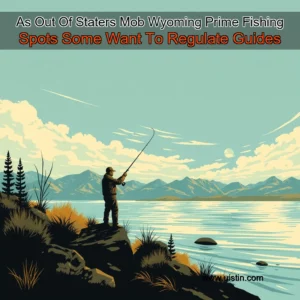 Read more about the article As Out  Of  Staters Mob Wyoming Prime Fishing Spots  Some Want To Regulate Guides