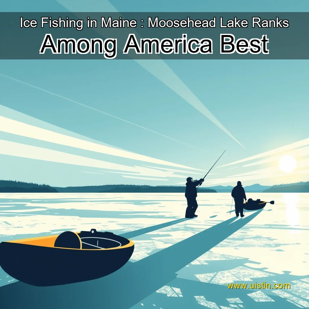You are currently viewing Ice Fishing in Maine : Moosehead Lake Ranks Among America Best