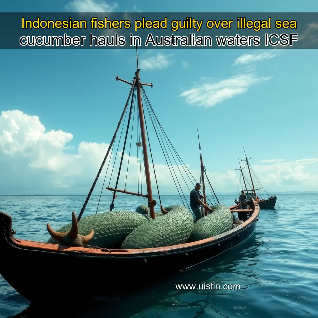 You are currently viewing Indonesian fishers plead guilty over illegal sea cucumber hauls in Australian waters  ICSF