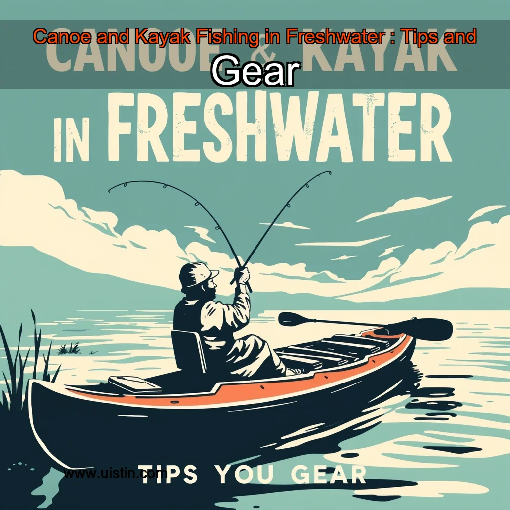 You are currently viewing Canoe and Kayak Fishing in Freshwater : Tips and Gear