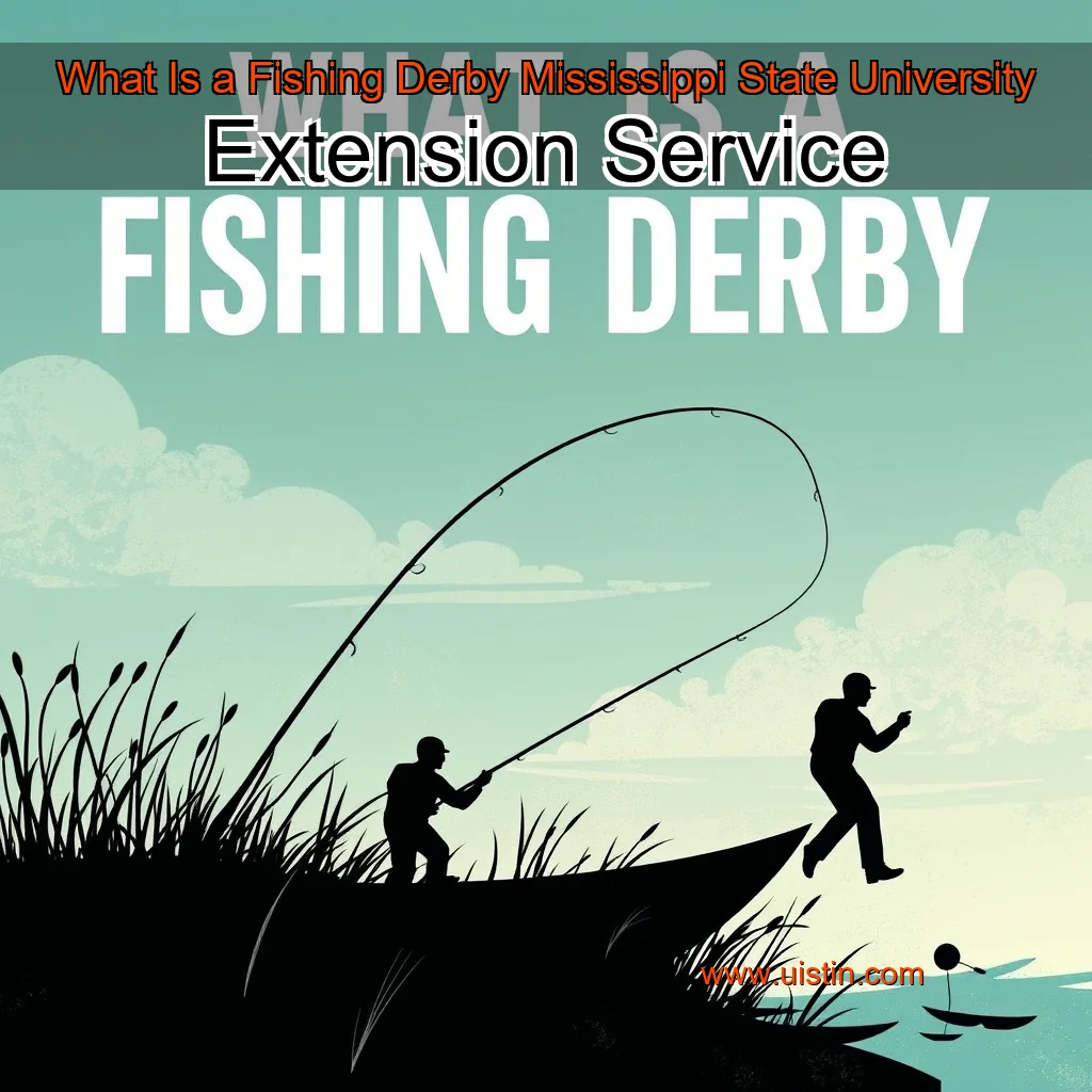 You are currently viewing What Is a Fishing Derby   Mississippi State University Extension Service