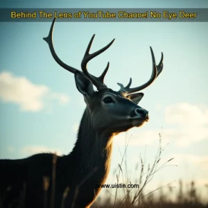 Read more about the article Behind The Lens of YouTube Channel No  Eye  Deer