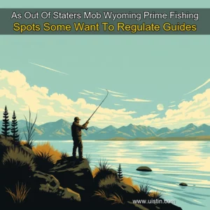 Read more about the article As Out  Of  Staters Mob Wyoming Prime Fishing Spots  Some Want To Regulate Guides