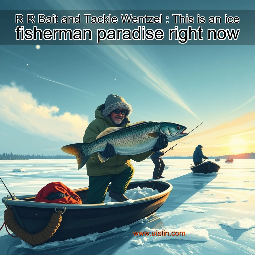 You are currently viewing R  R Bait and Tackle Wentzel : This is an ice fisherman paradise right now