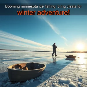Read more about the article Booming minnesota ice fishing: bring cleats for winter adventure!