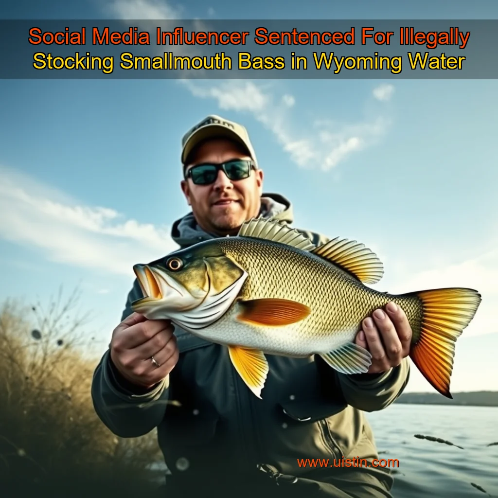 You are currently viewing Social Media Influencer Sentenced For Illegally Stocking Smallmouth Bass in Wyoming Water