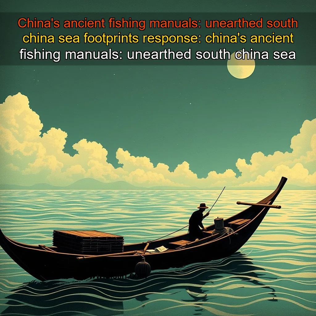 You are currently viewing China’s ancient fishing manuals: unearthed south china sea footprints


 response: china’s ancient fishing manuals: unearthed south china sea footprints.