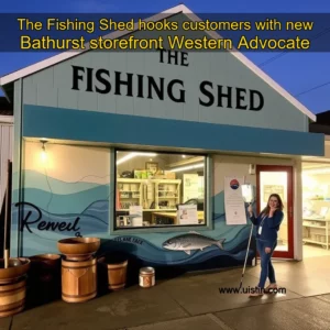 Read more about the article The Fishing Shed hooks customers with new Bathurst storefront  Western Advocate