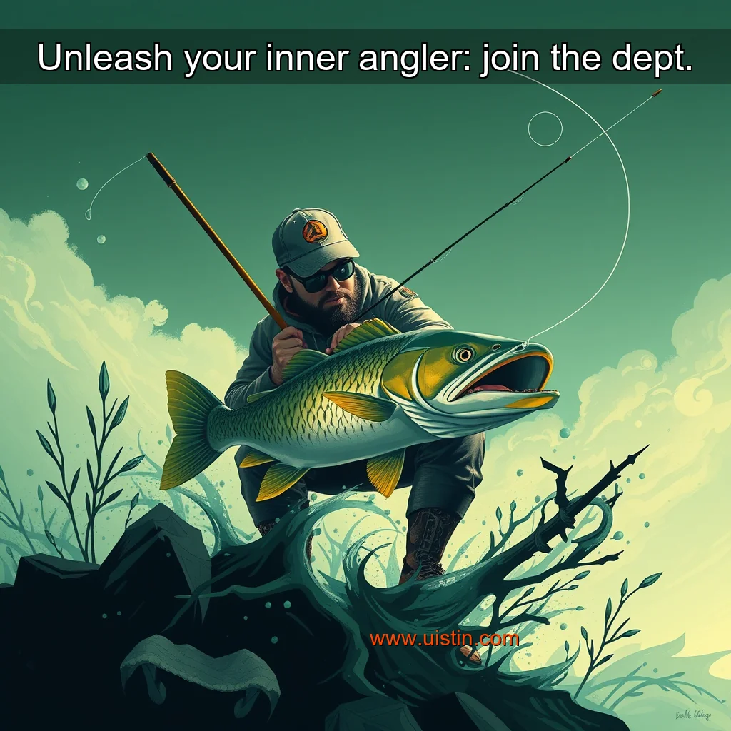 You are currently viewing Unleash your inner angler: join the dept.