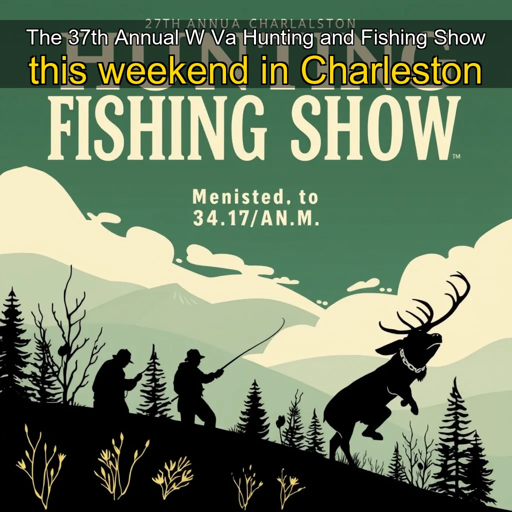 You are currently viewing The 37th Annual W  Va  Hunting and Fishing Show this weekend in Charleston
