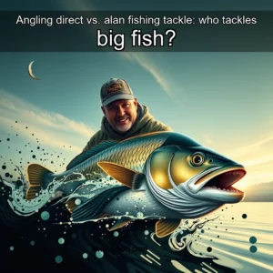 Read more about the article Angling direct vs. alan fishing tackle: who tackles big fish?