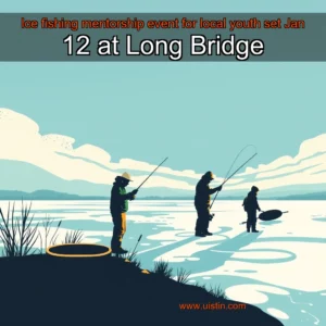Read more about the article Ice fishing mentorship event for local youth set Jan  12 at Long Bridge