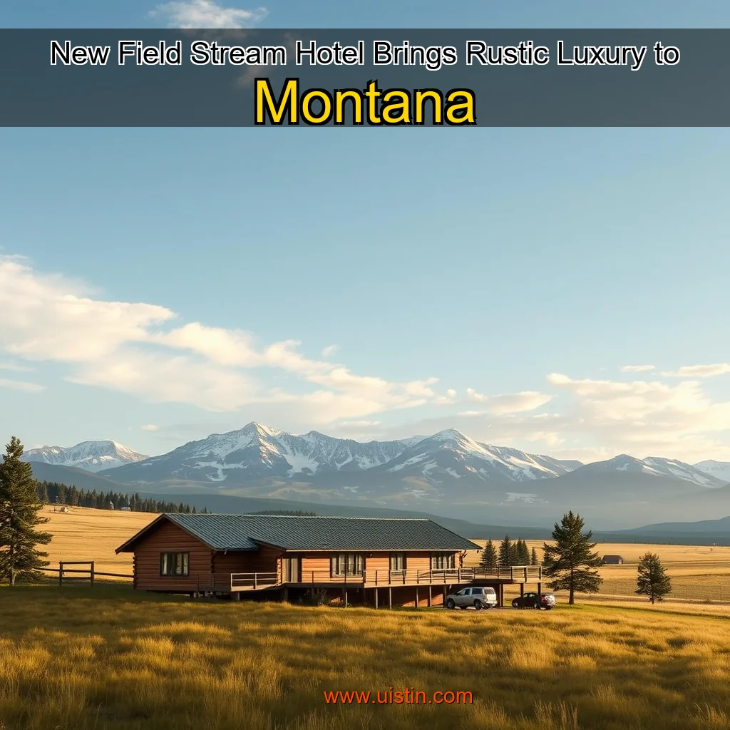 You are currently viewing New Field  Stream Hotel Brings Rustic Luxury to Montana