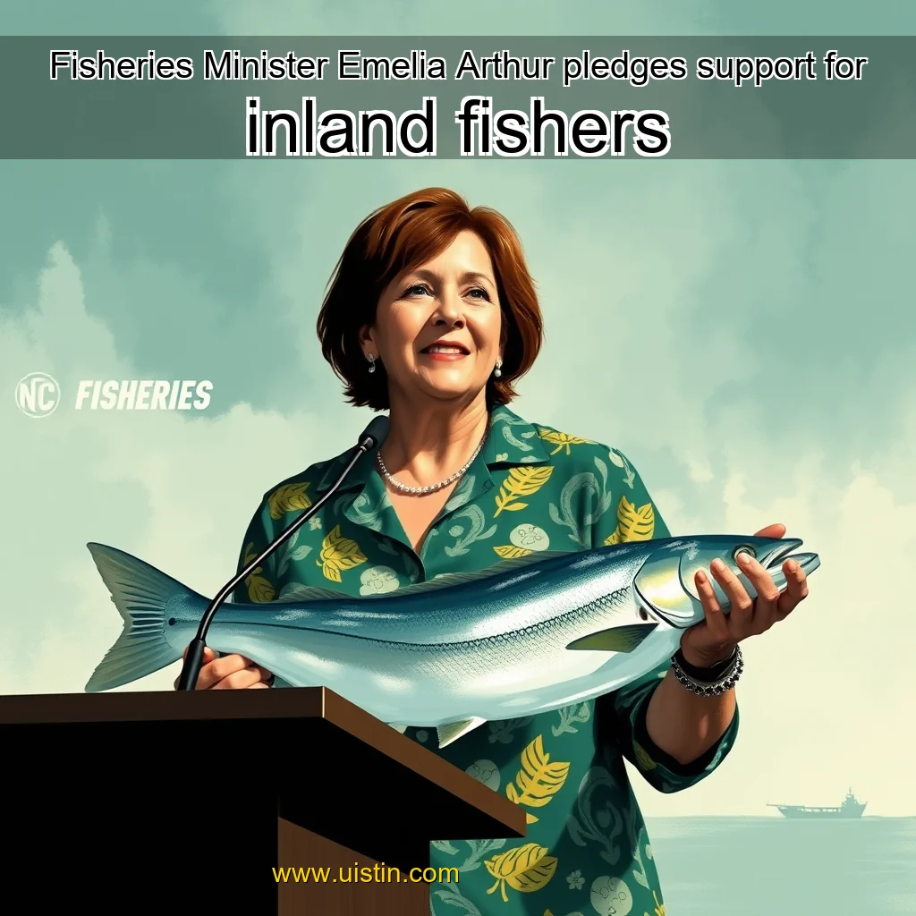 You are currently viewing Fisheries Minister Emelia Arthur pledges support for inland fishers