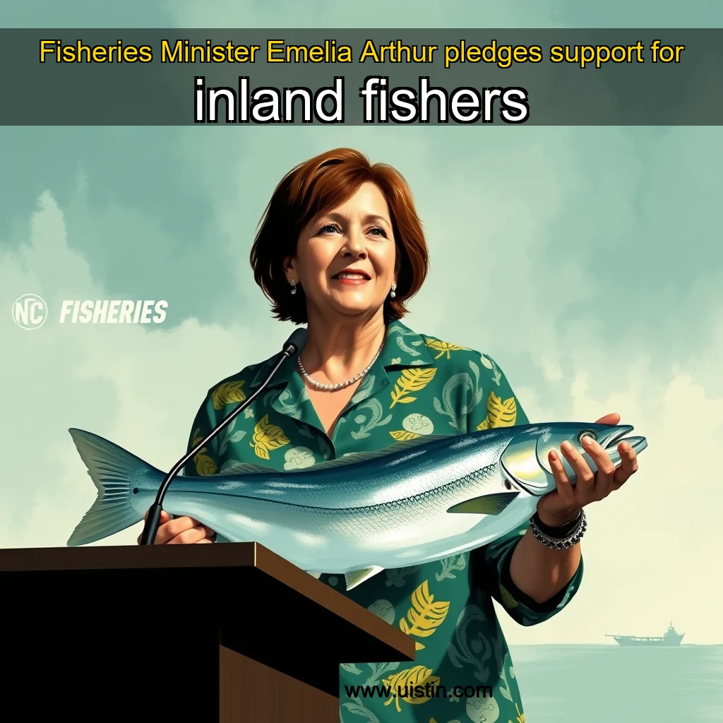 You are currently viewing Fisheries Minister Emelia Arthur pledges support for inland fishers