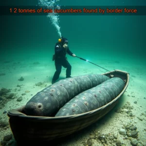 Read more about the article 1  2 tonnes of sea cucumbers found by border force