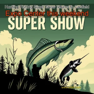 Read more about the article Hunting  Fishing Super Show returns to Canfield Expo Center this weekend