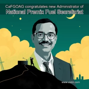 Read more about the article CaFGOAG congratulates new Administrator of National Premix Fuel Secretariat