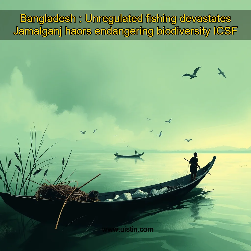 You are currently viewing Bangladesh : Unregulated fishing devastates Jamalganj haors endangering biodiversity  ICSF