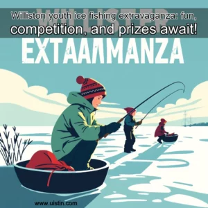 Read more about the article Williston youth ice fishing extravaganza: fun, competition, and prizes await!