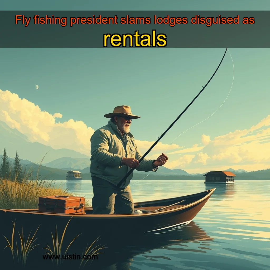 You are currently viewing Fly fishing president slams lodges disguised as rentals