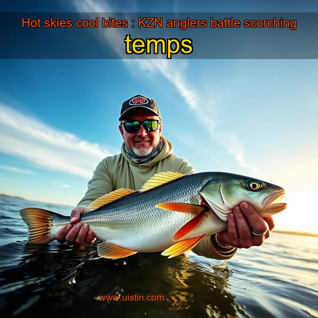 You are currently viewing Hot skies  cool bites : KZN anglers battle scorching temps