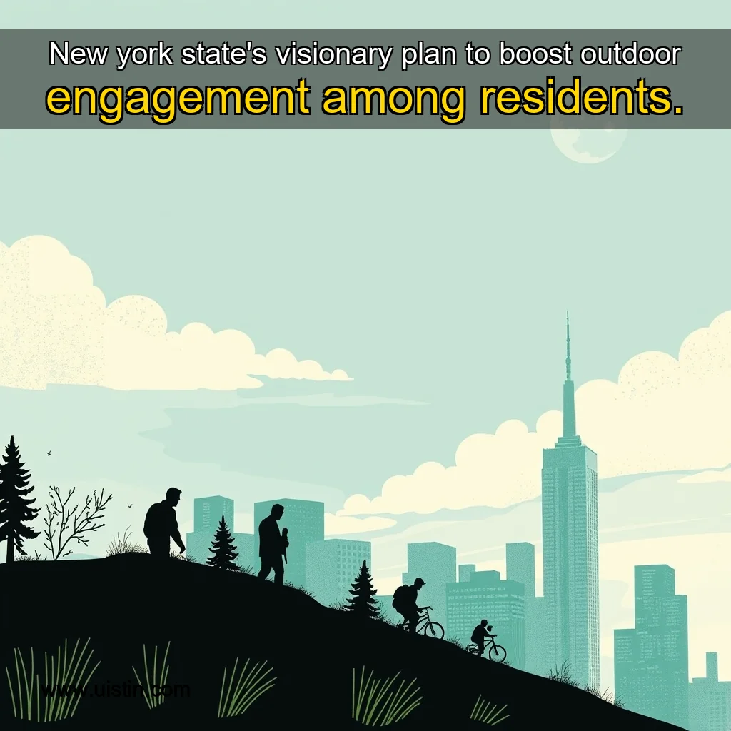 You are currently viewing New york state’s visionary plan to boost outdoor engagement among residents.
