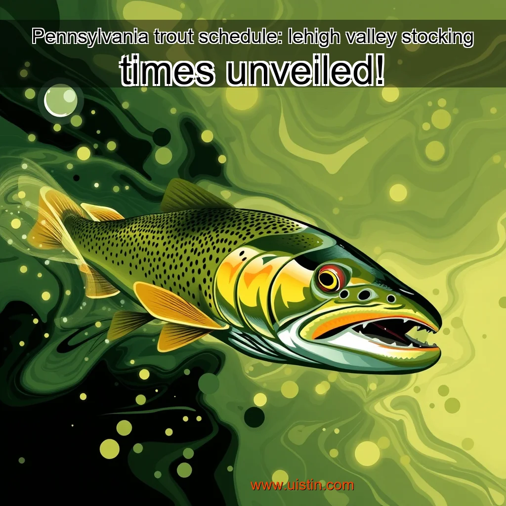 You are currently viewing Pennsylvania trout schedule: lehigh valley stocking times unveiled!