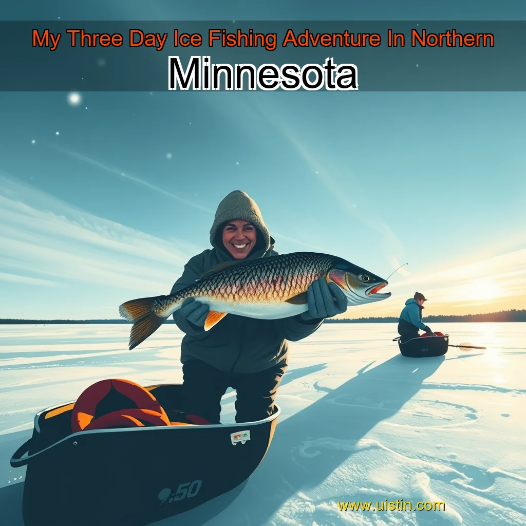 You are currently viewing My Three  Day Ice Fishing Adventure In Northern Minnesota
