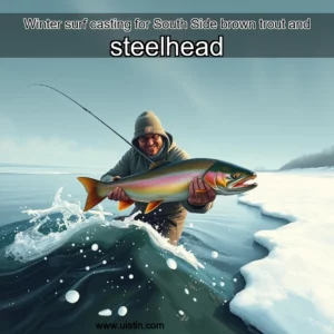 Read more about the article Winter surf casting for South Side brown trout and steelhead