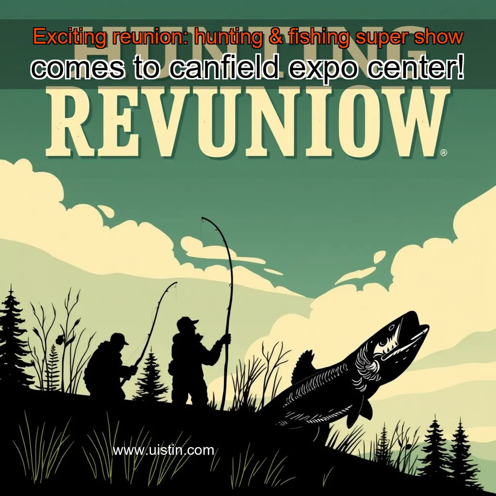 You are currently viewing Exciting reunion: hunting & fishing super show comes to canfield expo center!