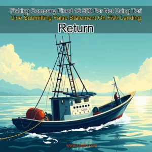 Read more about the article Fishing Company Fined 16  500 For Not Using Tori Line  Submitting False Statement On Fish Landing Return