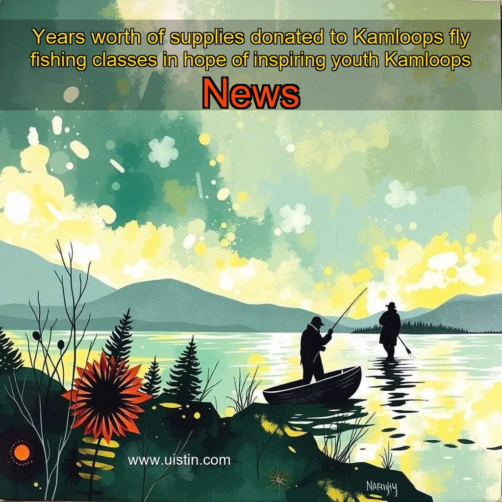You are currently viewing Years worth of supplies donated to Kamloops fly fishing classes in hope of inspiring youth  Kamloops News