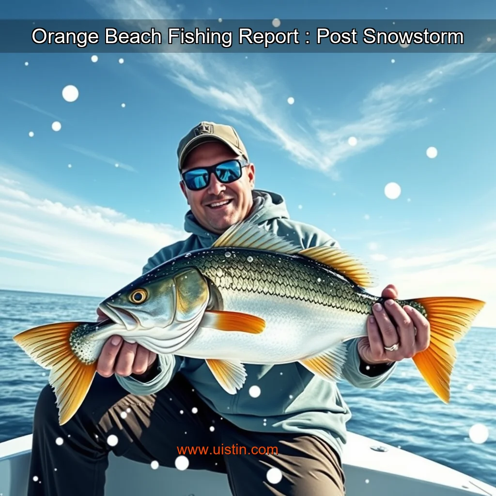 You are currently viewing Orange Beach Fishing Report : Post Snowstorm