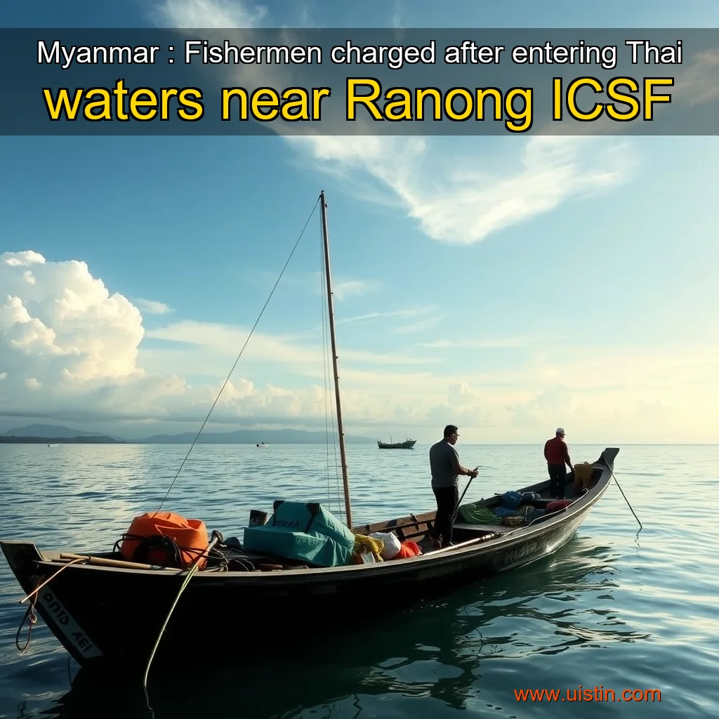 You are currently viewing Myanmar : Fishermen charged after entering Thai waters near Ranong  ICSF