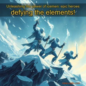 Read more about the article Unleashing the power of icemen: epic heroes defying the elements!