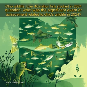 Read more about the article Ohio wildlife: over 46 million fish stocked in 2024

question: what was the significant event or achievement related to ohio’s wildlife in 2024?