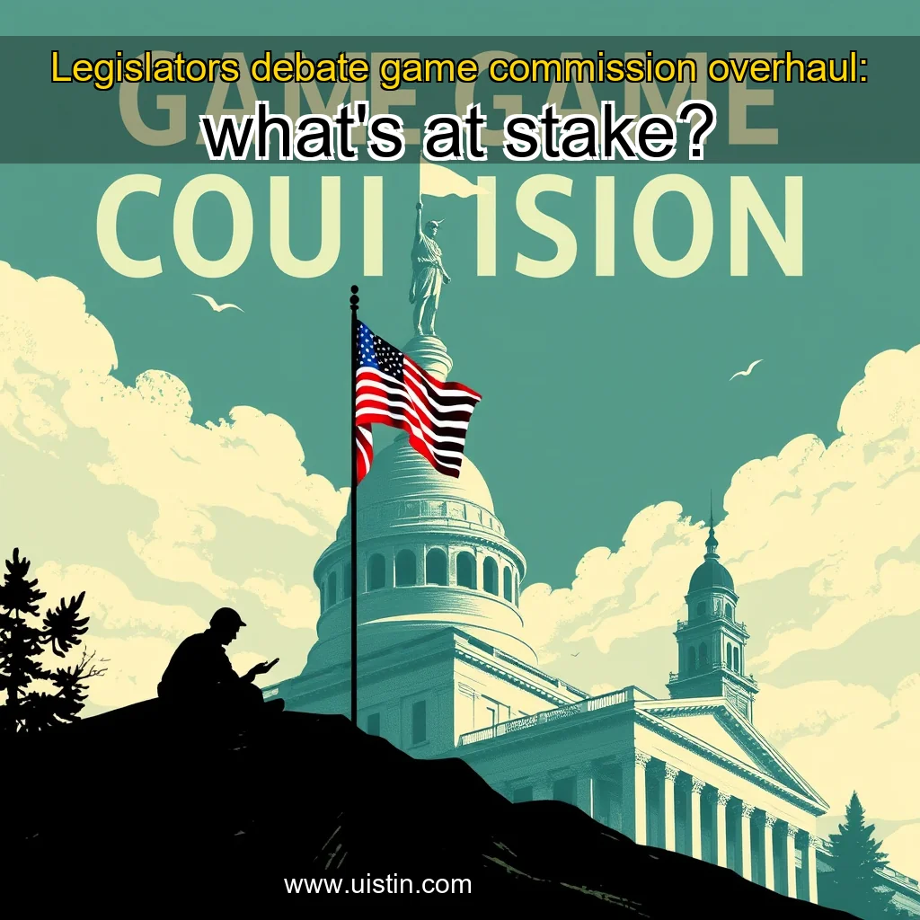 Read more about the article Legislators debate game commission overhaul: what’s at stake?