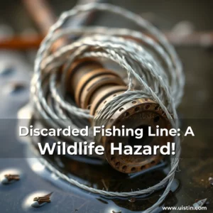 Read more about the article Discarded Fishing Line: A Wildlife Hazard!