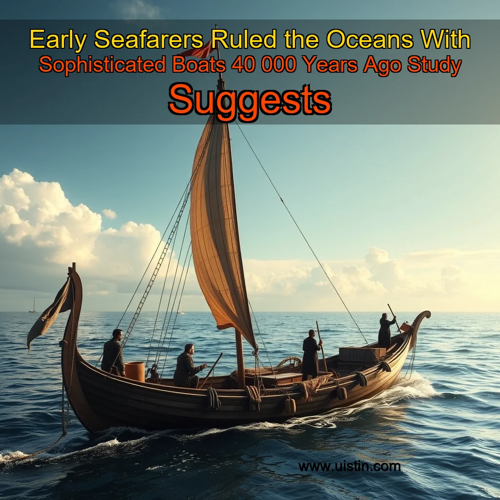 Read more about the article Early Seafarers Ruled the Oceans With Sophisticated Boats 40  000 Years Ago  Study Suggests