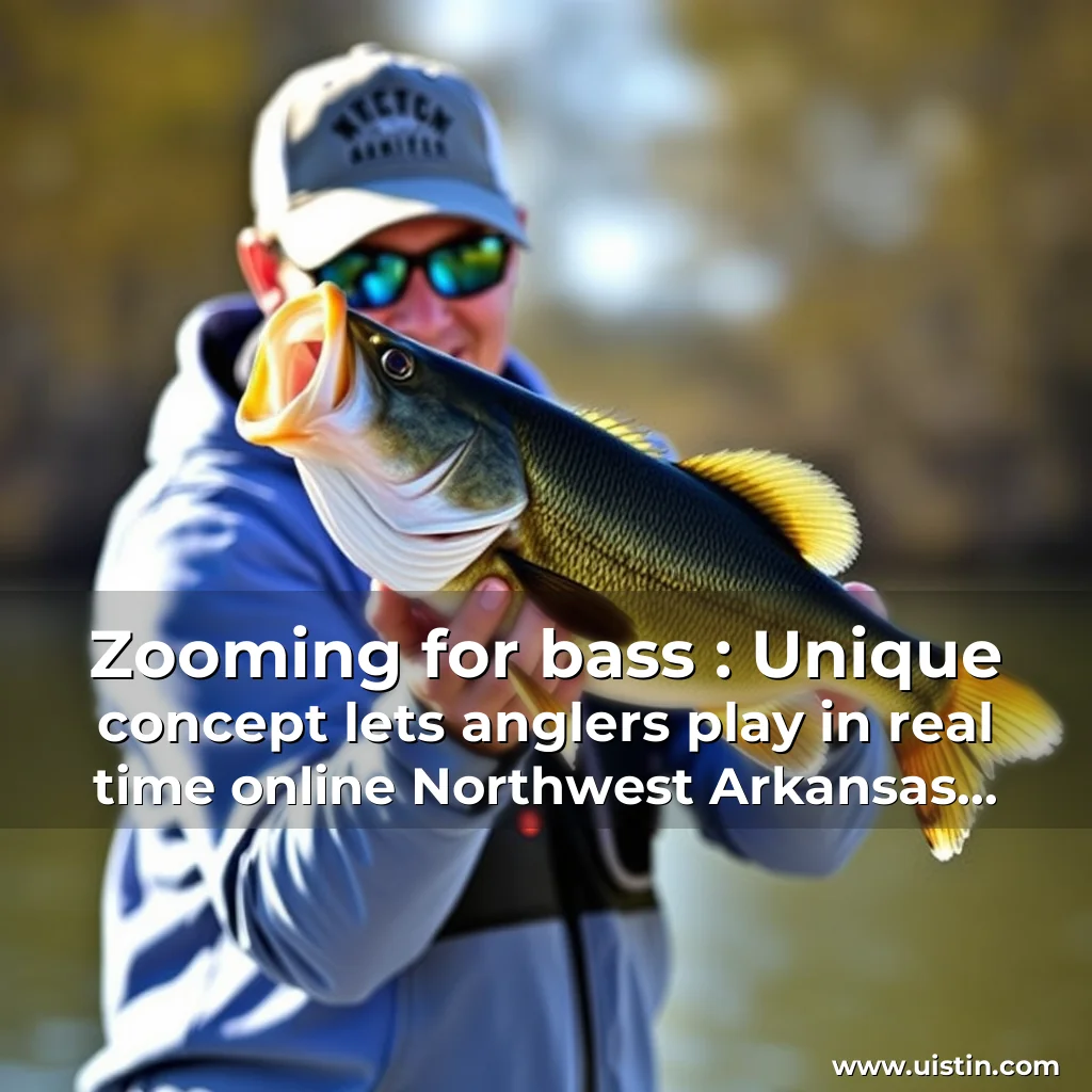 Read more about the article Zooming for bass : Unique concept lets anglers play in real time online  Northwest Arkansas Democrat  Gazette