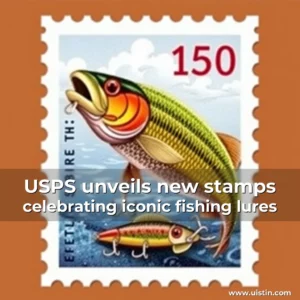 Read more about the article USPS unveils new stamps celebrating iconic fishing lures