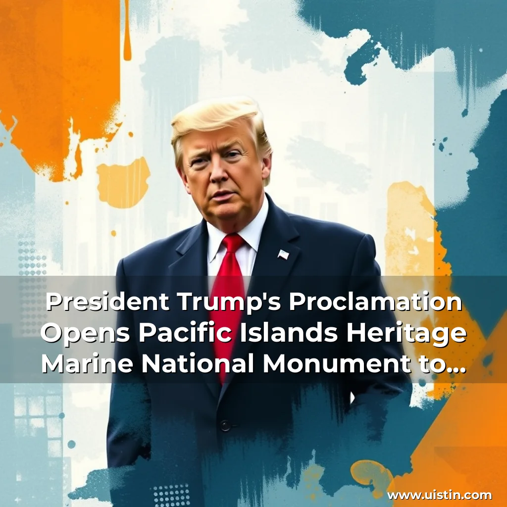 Read more about the article President Trump’s Proclamation Opens Pacific Islands Heritage Marine National Monument to Commercial Fishing