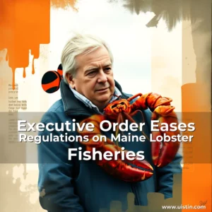 Artistic representation for Executive Order Eases Regulations on Maine Lobster Fisheries