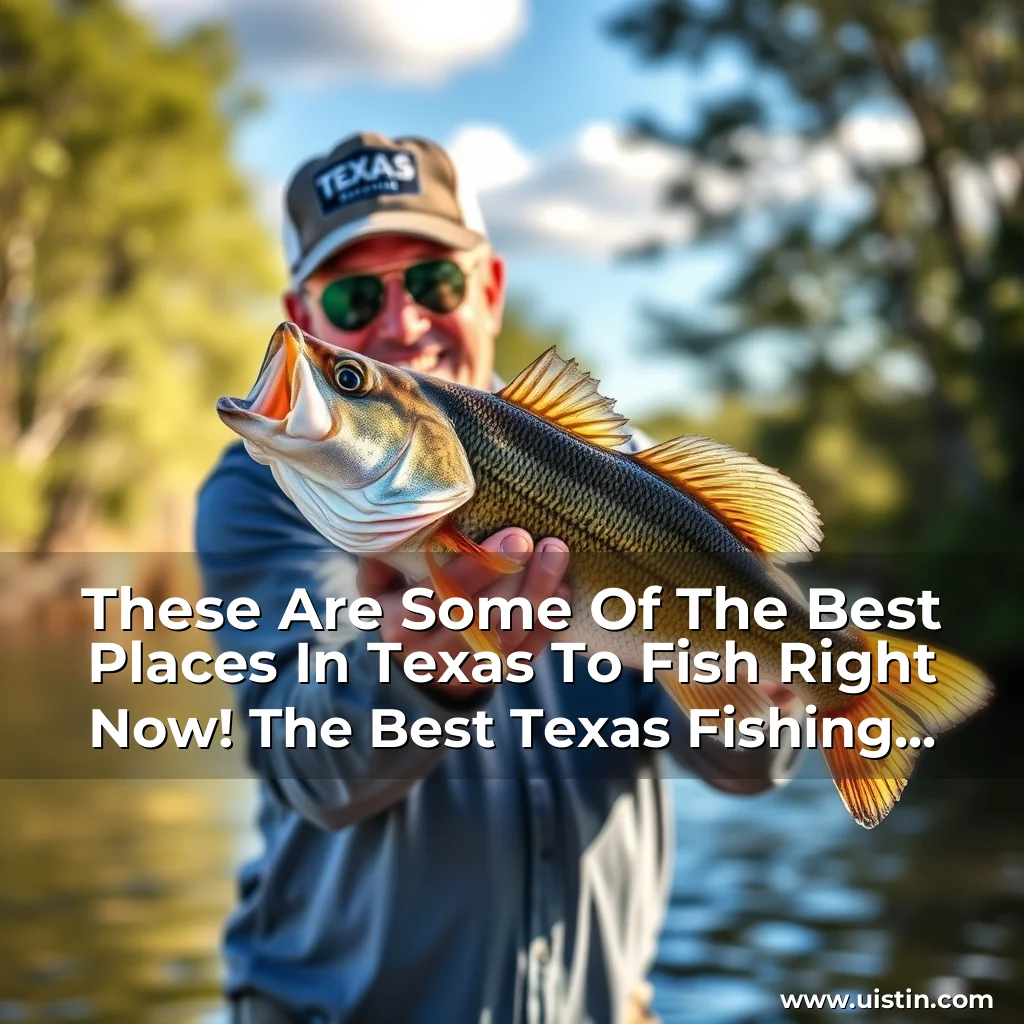 Read more about the article These Are Some Of The Best Places In Texas To Fish Right Now! The Best Texas Fishing Spots You Can’T Miss!