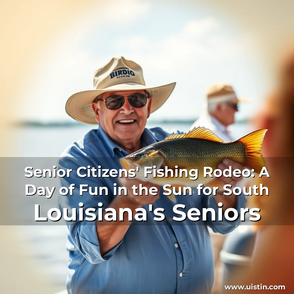 Read more about the article Senior Citizens’ Fishing Rodeo: A Day of Fun in the Sun for South Louisiana’s Seniors