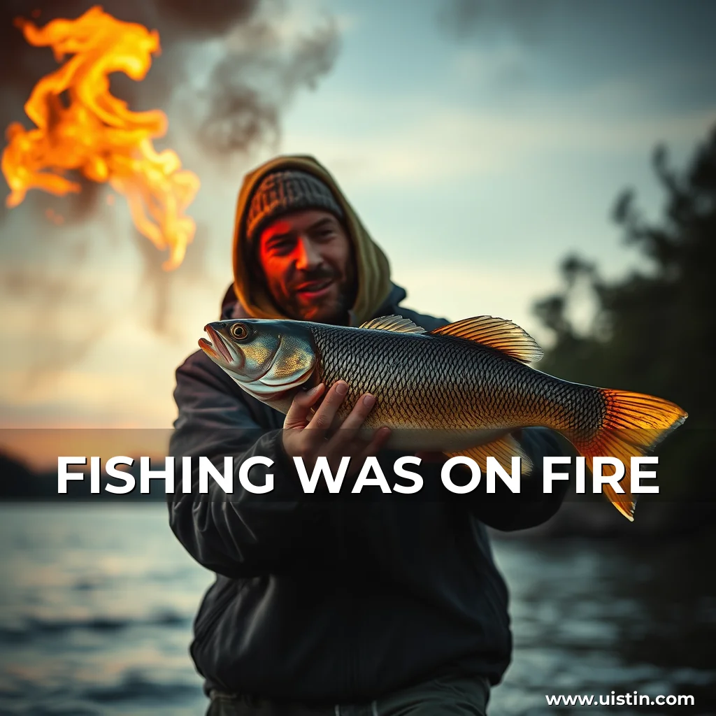 Read more about the article FISHING WAS ON FIRE